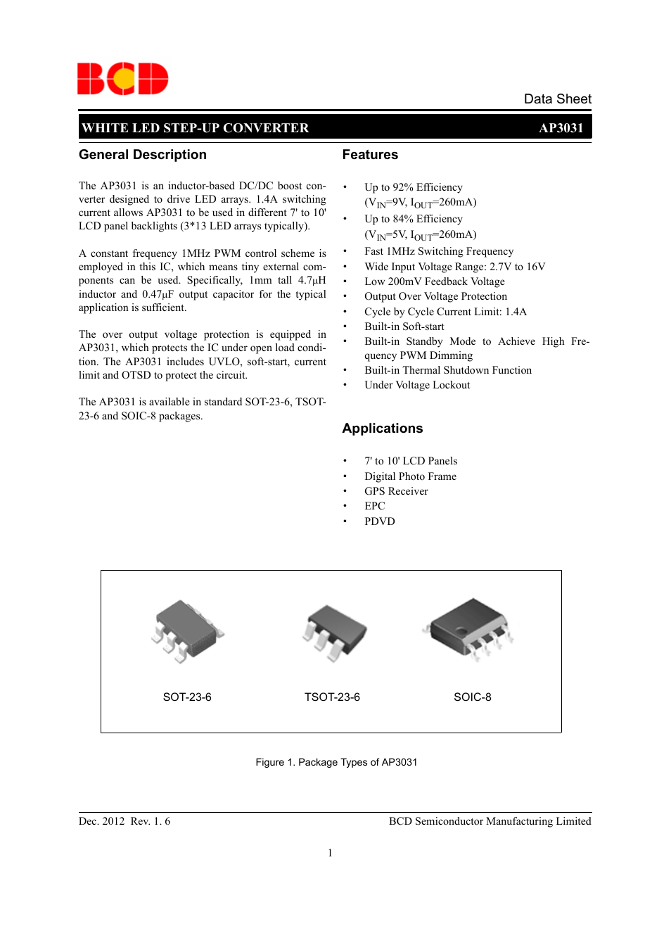 Diodes AP3031 User Manual | 17 pages