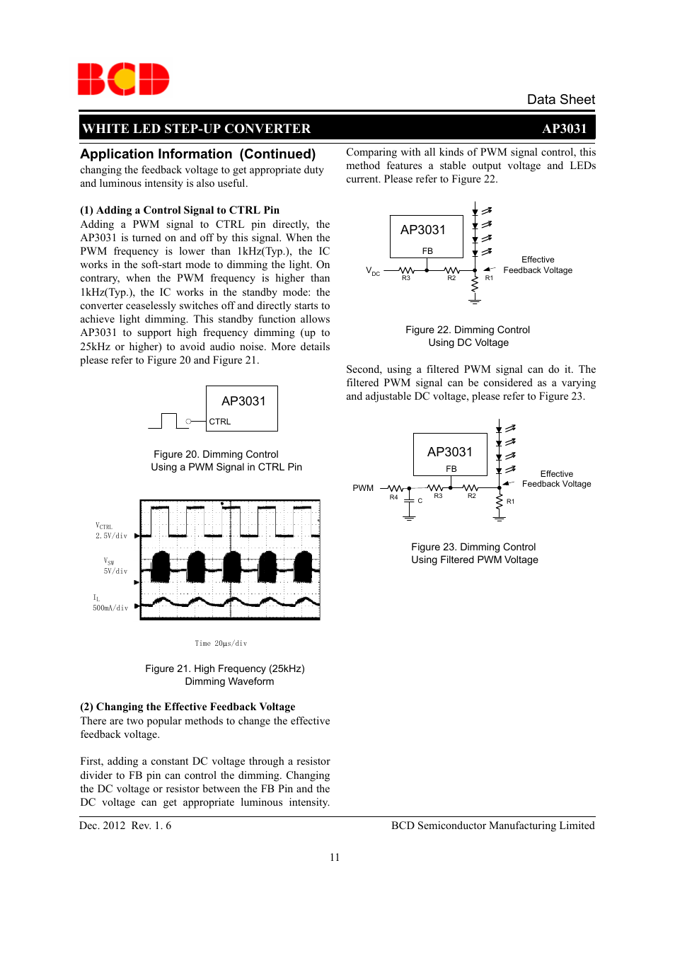 Data sheet, Ap3031 | Diodes AP3031 User Manual | Page 11 / 17