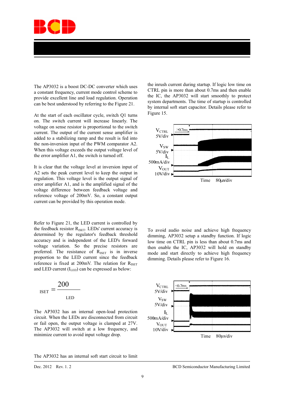 200 i mv r, Data sheet, White led step-up converter ap3032 | Application information | Diodes AP3032 User Manual | Page 9 / 13