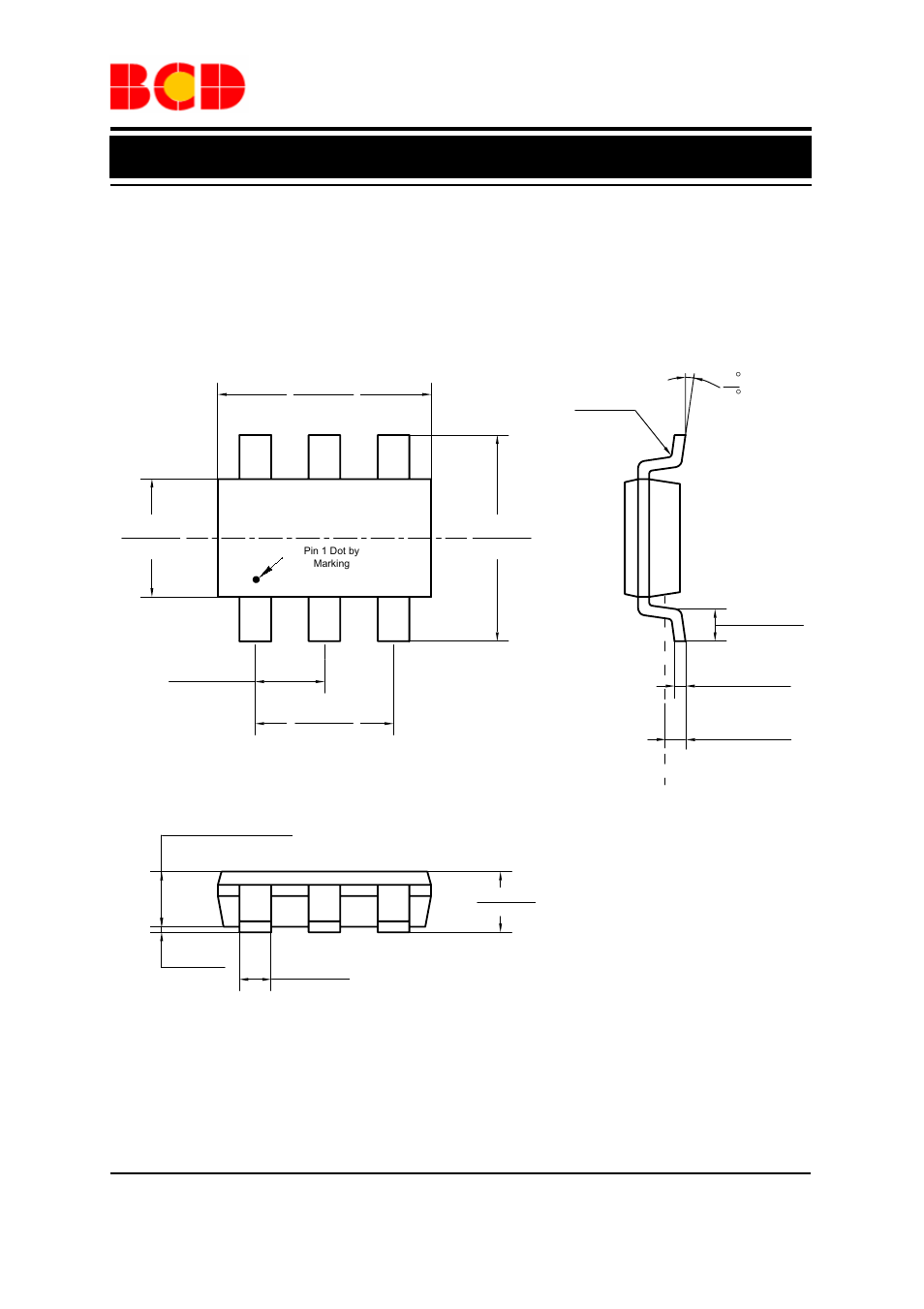 Preliminary datasheet, White led step-up converter ap3036/a, Mechanical dimensions (continued) | Tsot-23-6 unit: mm(inch) | Diodes AP3036/A User Manual | Page 13 / 14