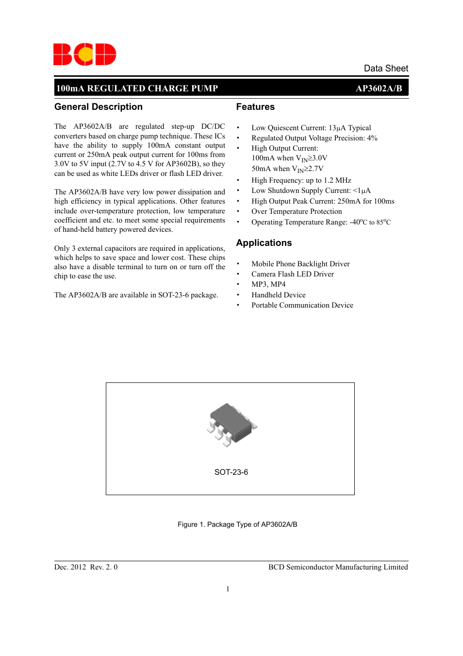 Diodes AP3602A/B User Manual | 17 pages