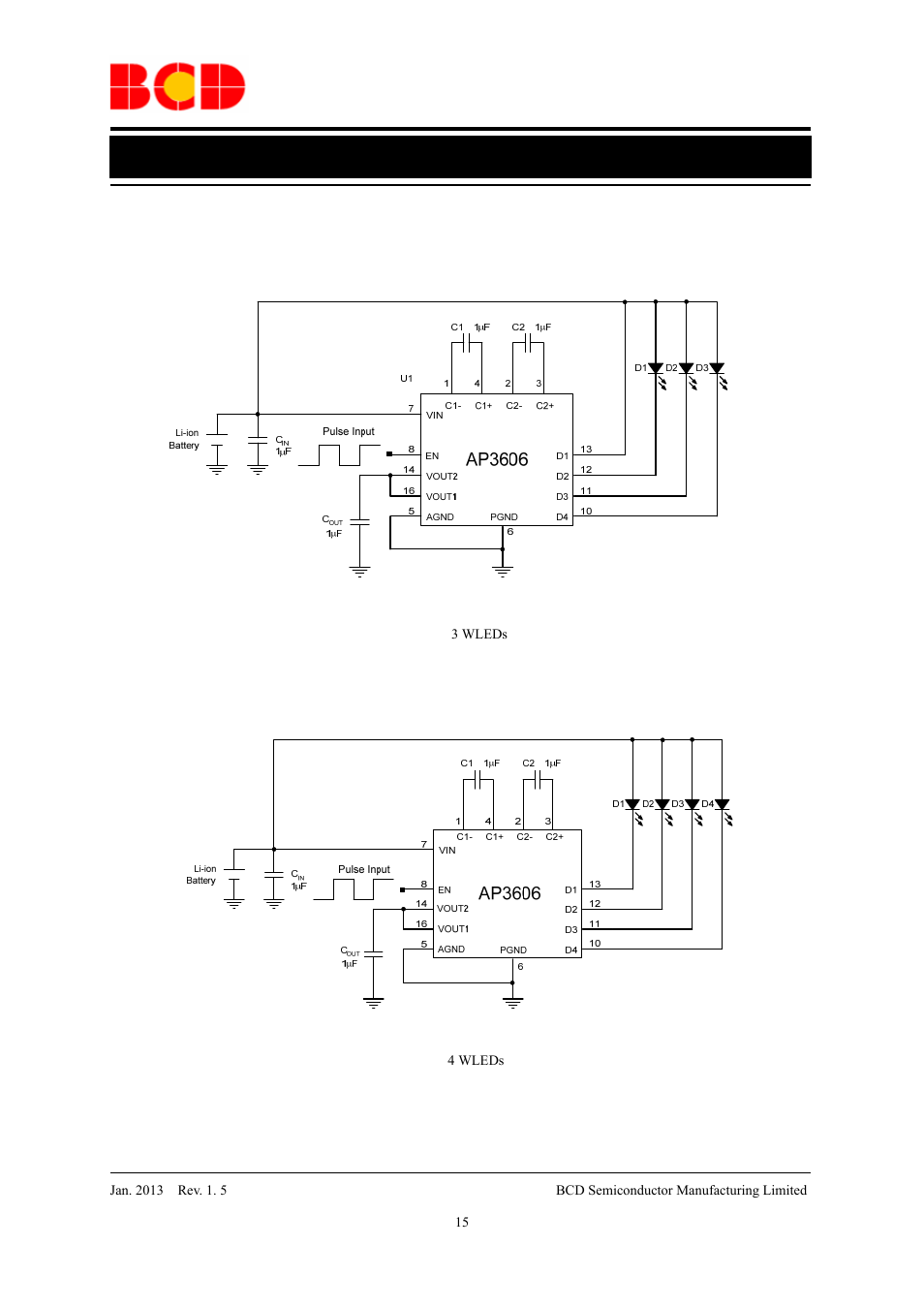 Data sheet, Typical application | Diodes AP3606/AP3607 User Manual | Page 15 / 18