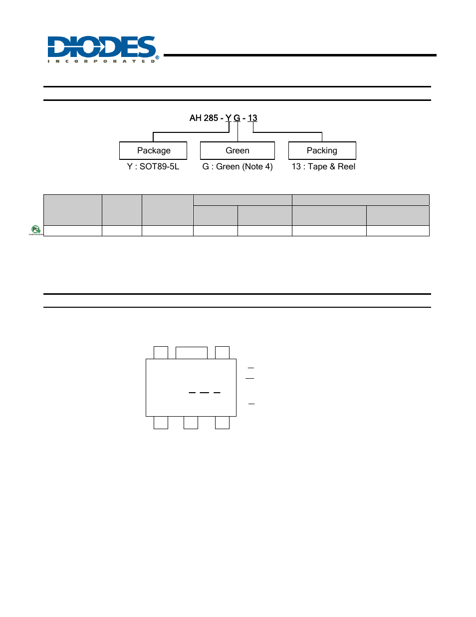 Ah285 | Diodes AH285 User Manual | Page 7 / 9