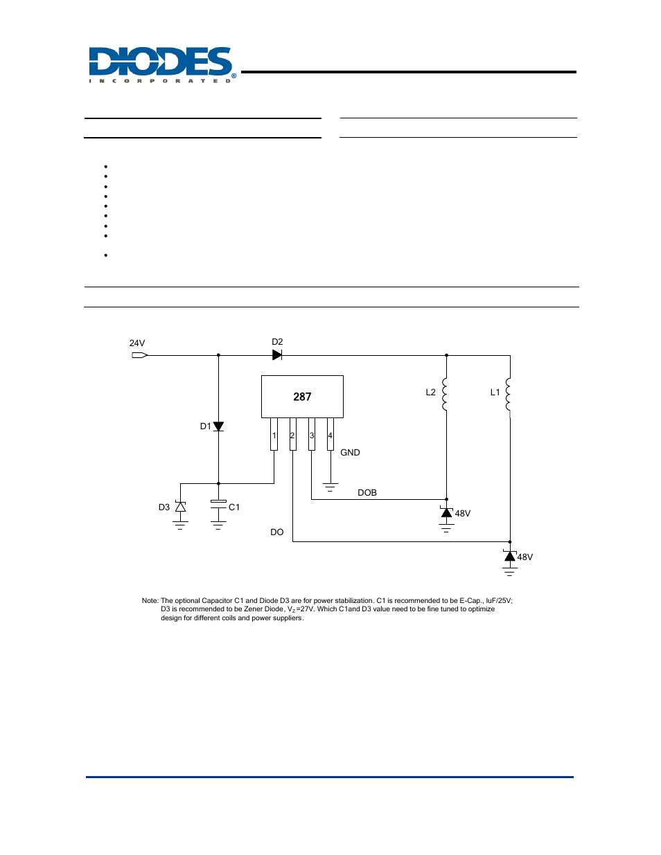 Diodes AH287 User Manual | 11 pages