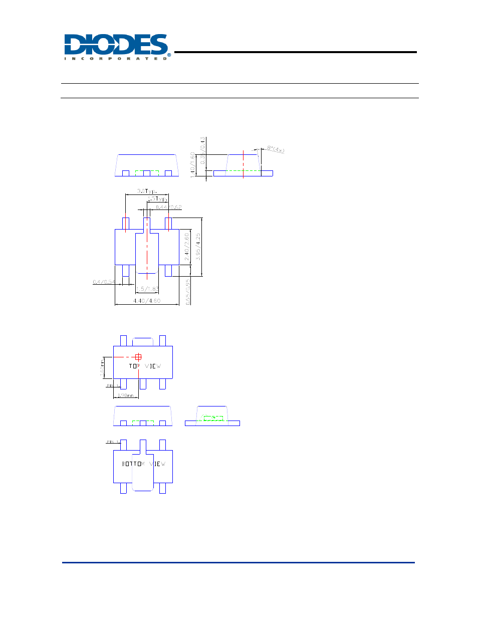 Ah287, Package information | Diodes AH287 User Manual | Page 10 / 11