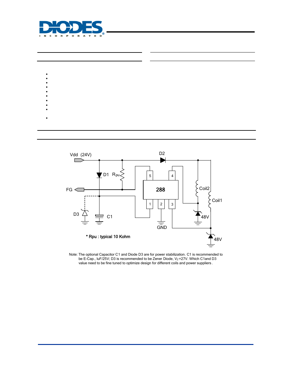 Diodes AH288 User Manual | 9 pages