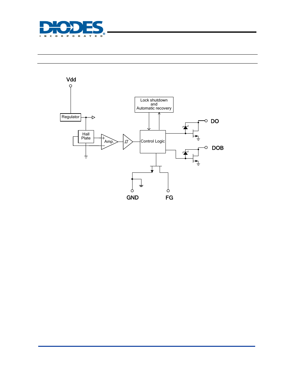 Ah288, Block diagram | Diodes AH288 User Manual | Page 3 / 9
