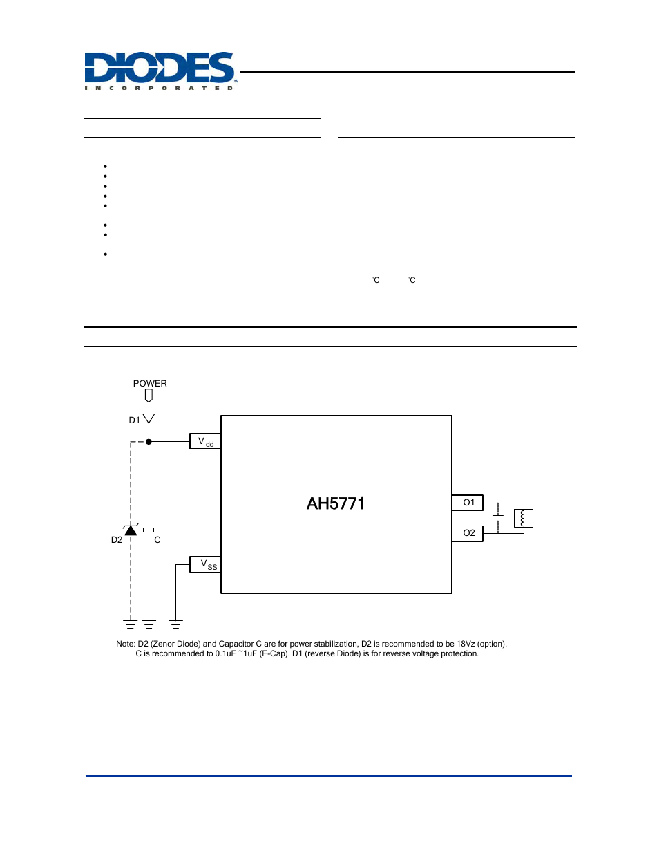 Diodes AH5771 User Manual | 6 pages