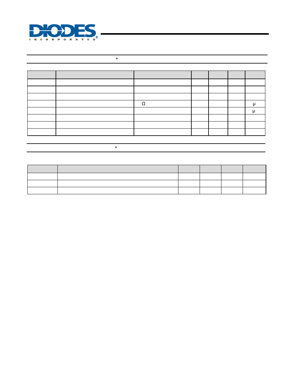 Ah5798, Electrical characteristics, Magnetic characteristics | Diodes AH5798 User Manual | Page 5 / 11