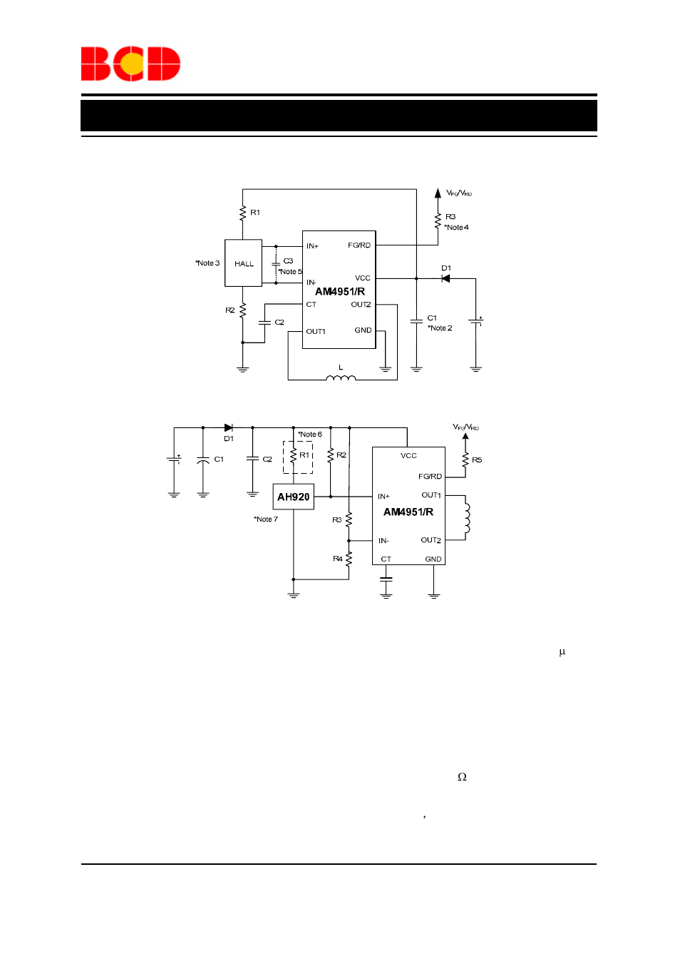 Data sheet, Typical application | Diodes AM4951/R/2 User Manual | Page 9 / 14