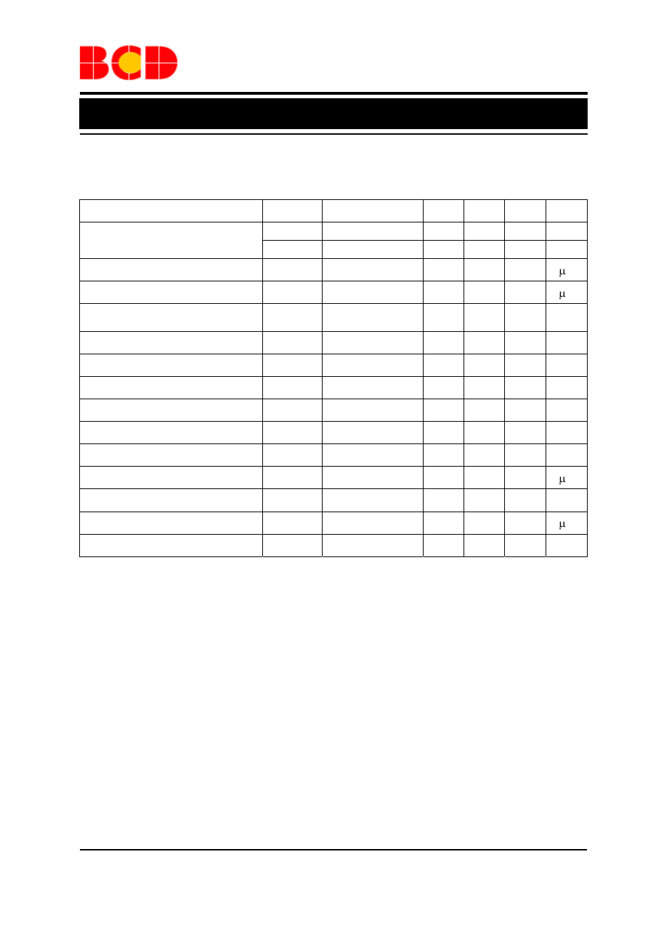 Data sheet, Electrical characteristics, Parameter symbol conditions min typ max unit | Diodes AM4953 User Manual | Page 6 / 16