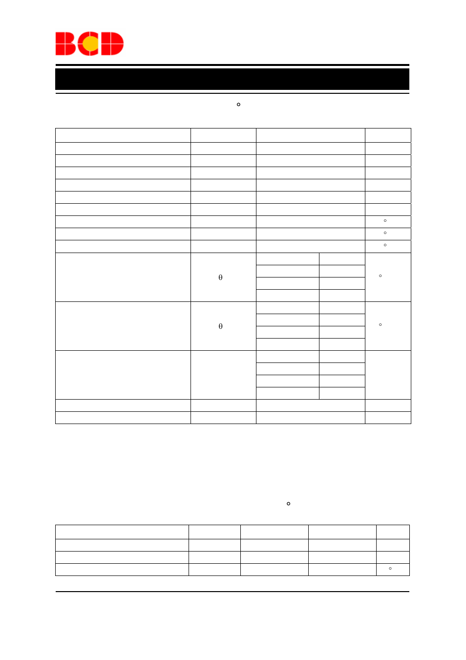 Data sheet, Absolute maximum ratings (t, Recommended operating conditions (t | 25 ° c) | Diodes AM9789 User Manual | Page 5 / 18