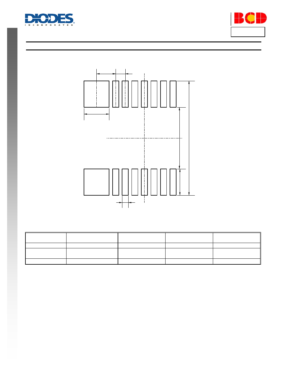 Am4961a, Suggested pad layout, E1 e2 x1 g z x y | Diodes AM4961A User Manual | Page 16 / 17