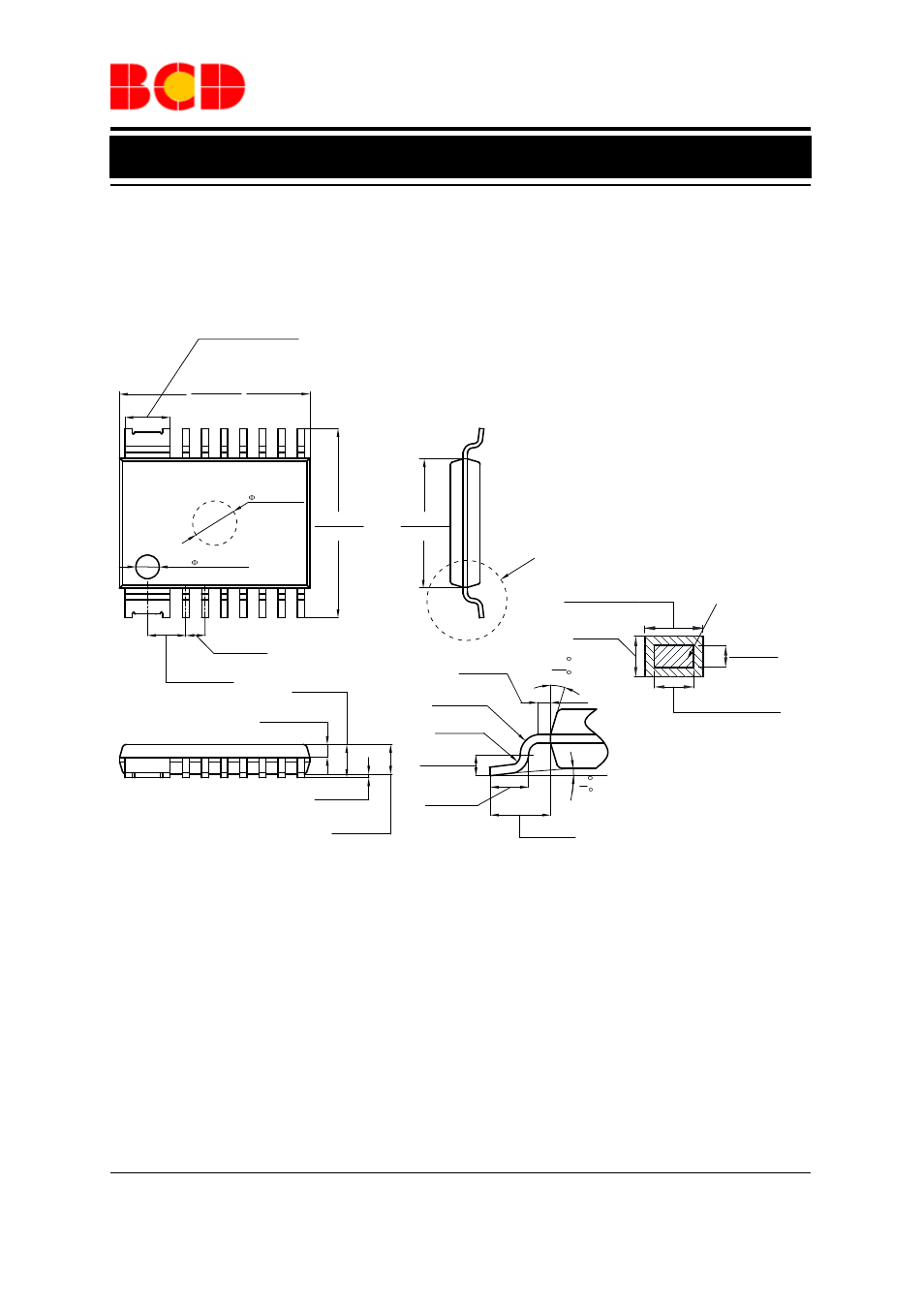 Data sheet, Mechanical dimensions htssop-14 unit: mm(inch) | Diodes AM4962 User Manual | Page 14 / 16
