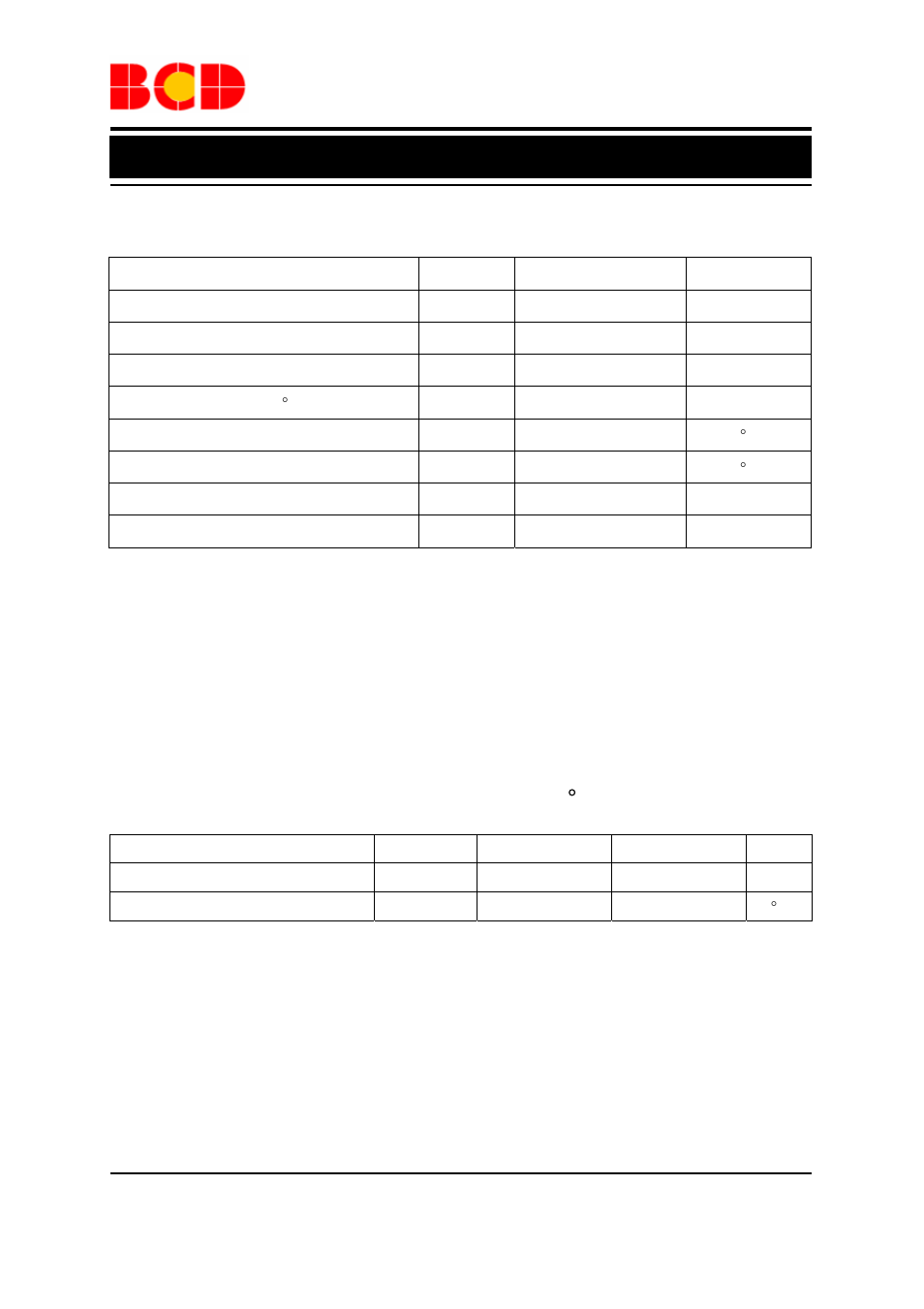 Data sheet, Recommended operating conditions (t, 25 ° c) | Diodes AH41 User Manual | Page 4 / 10
