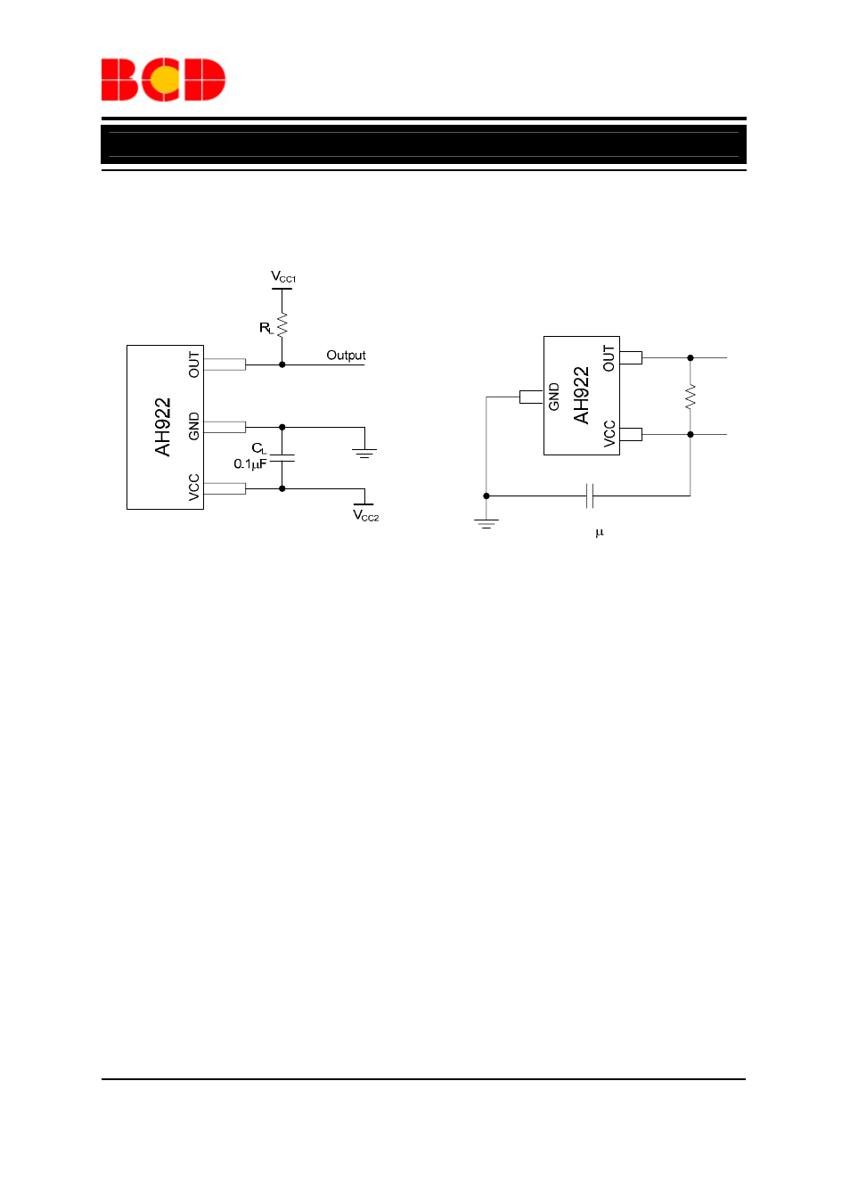 Data sheet, Unipolar hall-effect switch ah922, Typical application | Diodes AH922 User Manual | Page 12 / 15