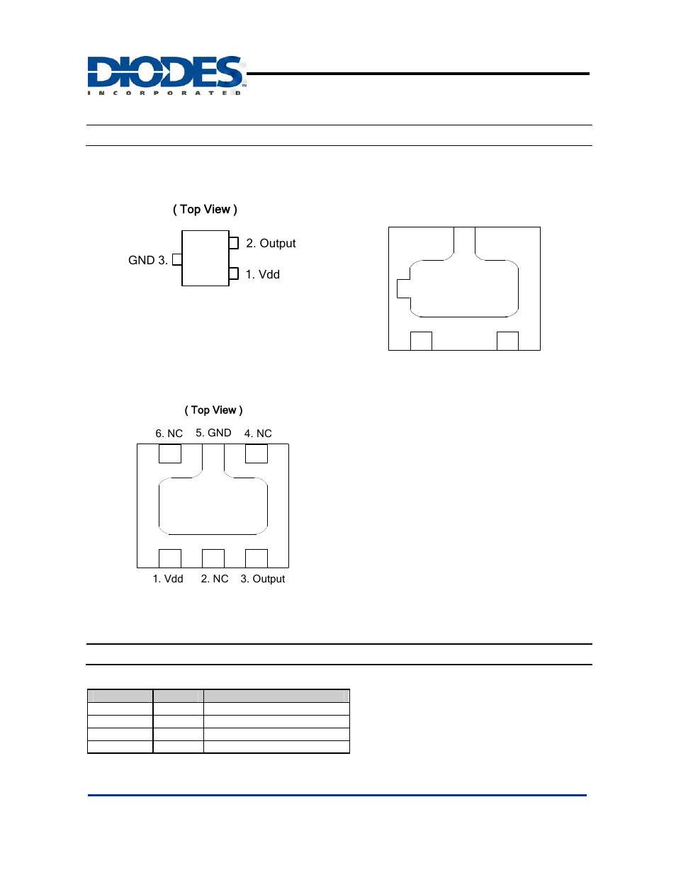 Ah1801, Pin assignment, Pin descriptions | Diodes AH1801 User Manual | Page 2 / 10