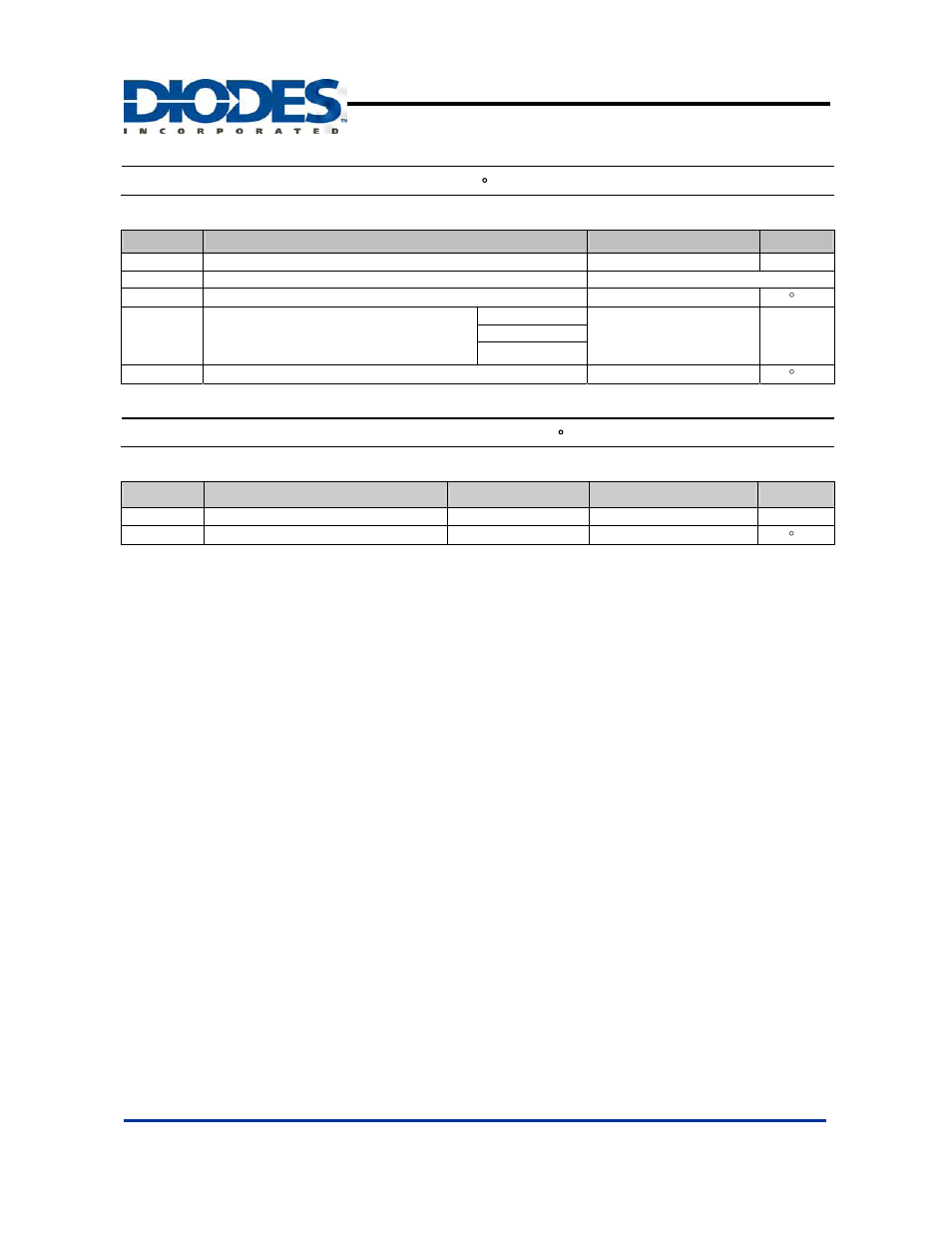 Ah1801, Absolute maximum ratings, Recommended operating conditions | Diodes AH1801 User Manual | Page 4 / 10