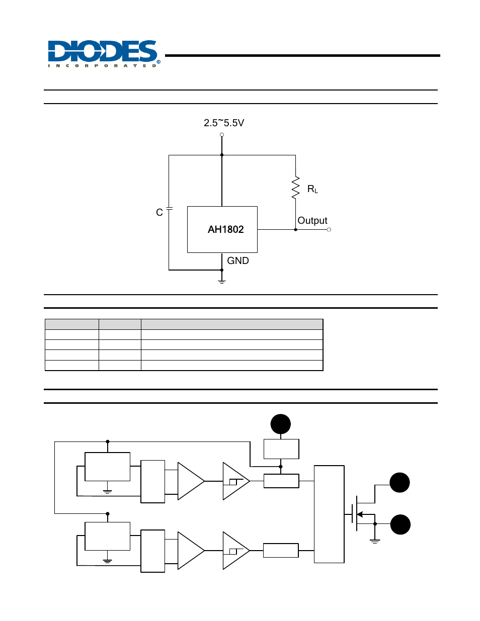 Ah1802 | Diodes AH1802 User Manual | Page 2 / 11