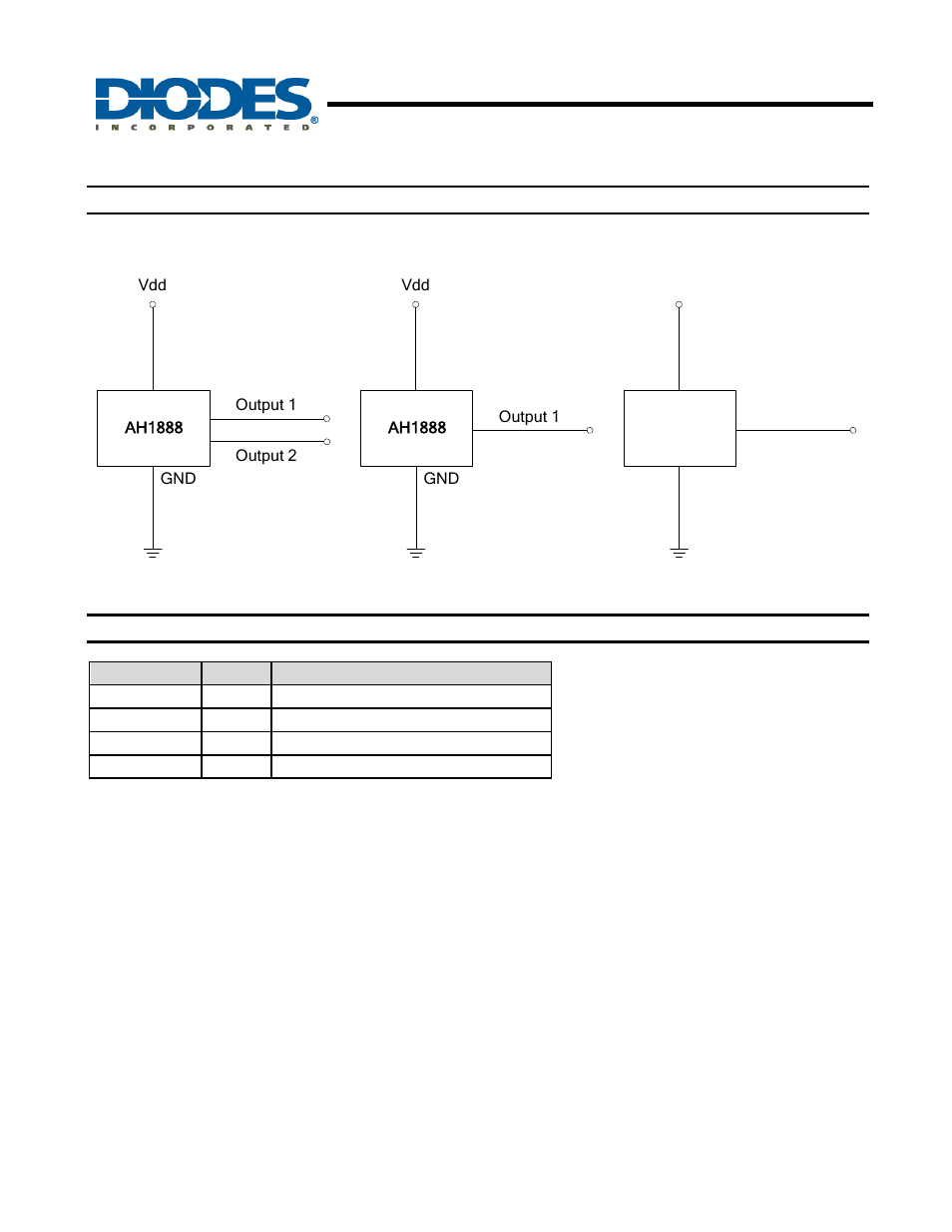 Ah1888 | Diodes AH1888 User Manual | Page 2 / 11
