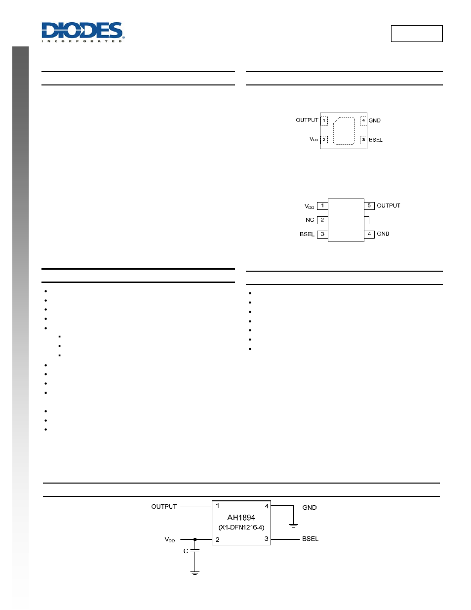 Diodes AH1894 User Manual | 13 pages