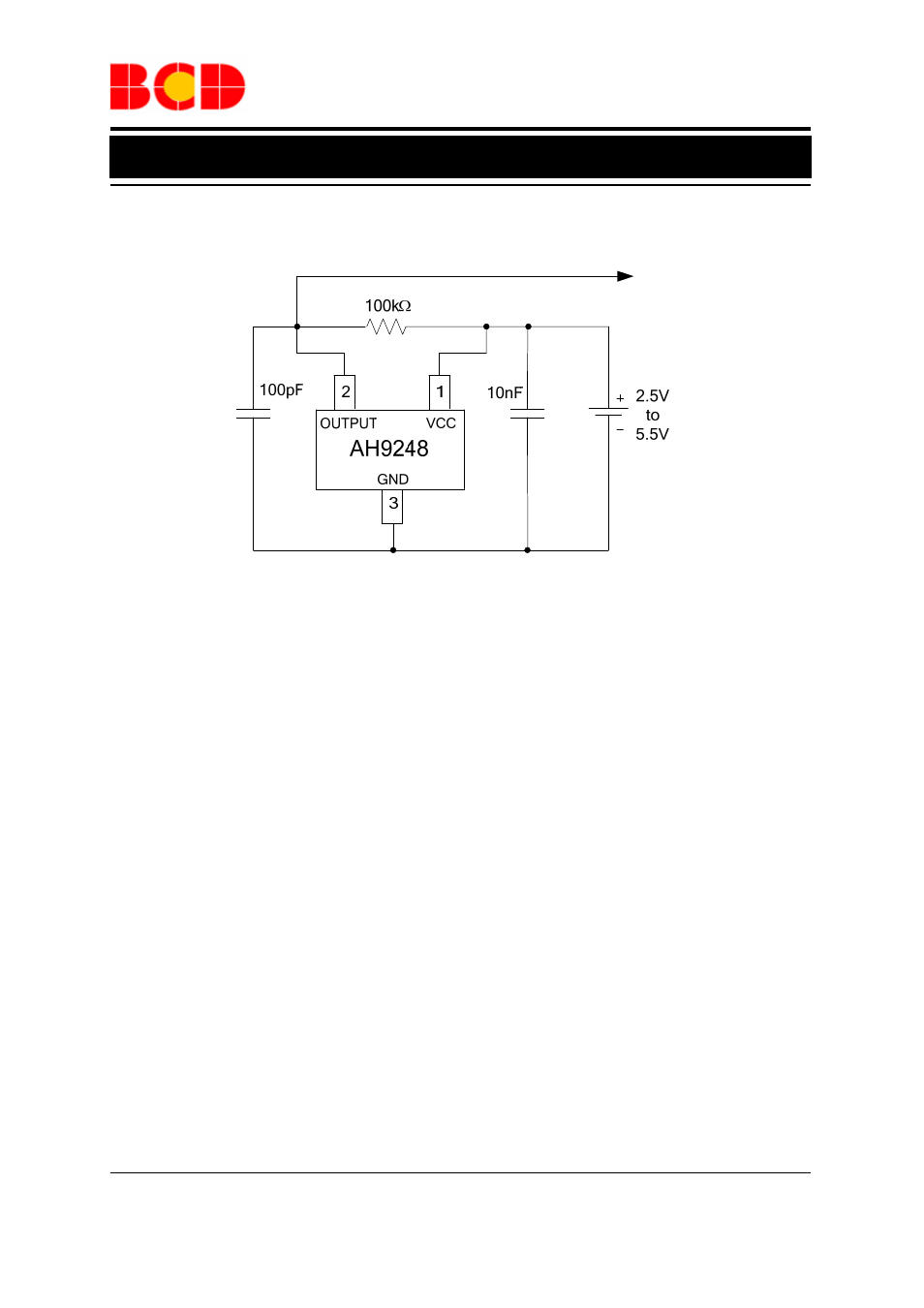 Data sheet, Typical application | Diodes AH9248 User Manual | Page 11 / 15