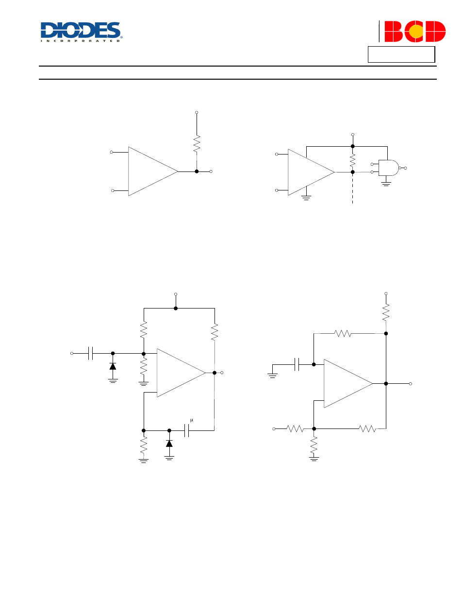 Typical applications circuit | Diodes AS339А User Manual | Page 2 / 12