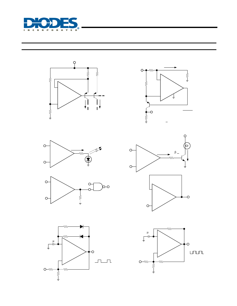 Ap358, Low power dual operational amplifiers, Typical single-supply circuit | Diodes AP358 User Manual | Page 3 / 16