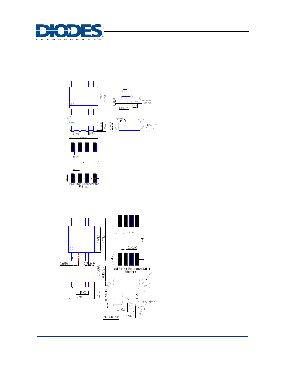 Package information, Continued) (4) package type: sop-8l, 5) package type: msop-8l | Diodes APX324 User Manual | Page 17 / 18