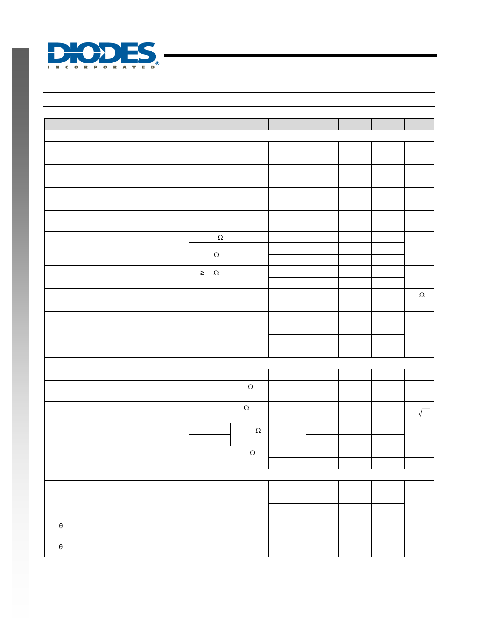 Apx4558, New prod uc t electrical characteristics | Diodes APX4558 User Manual | Page 3 / 10