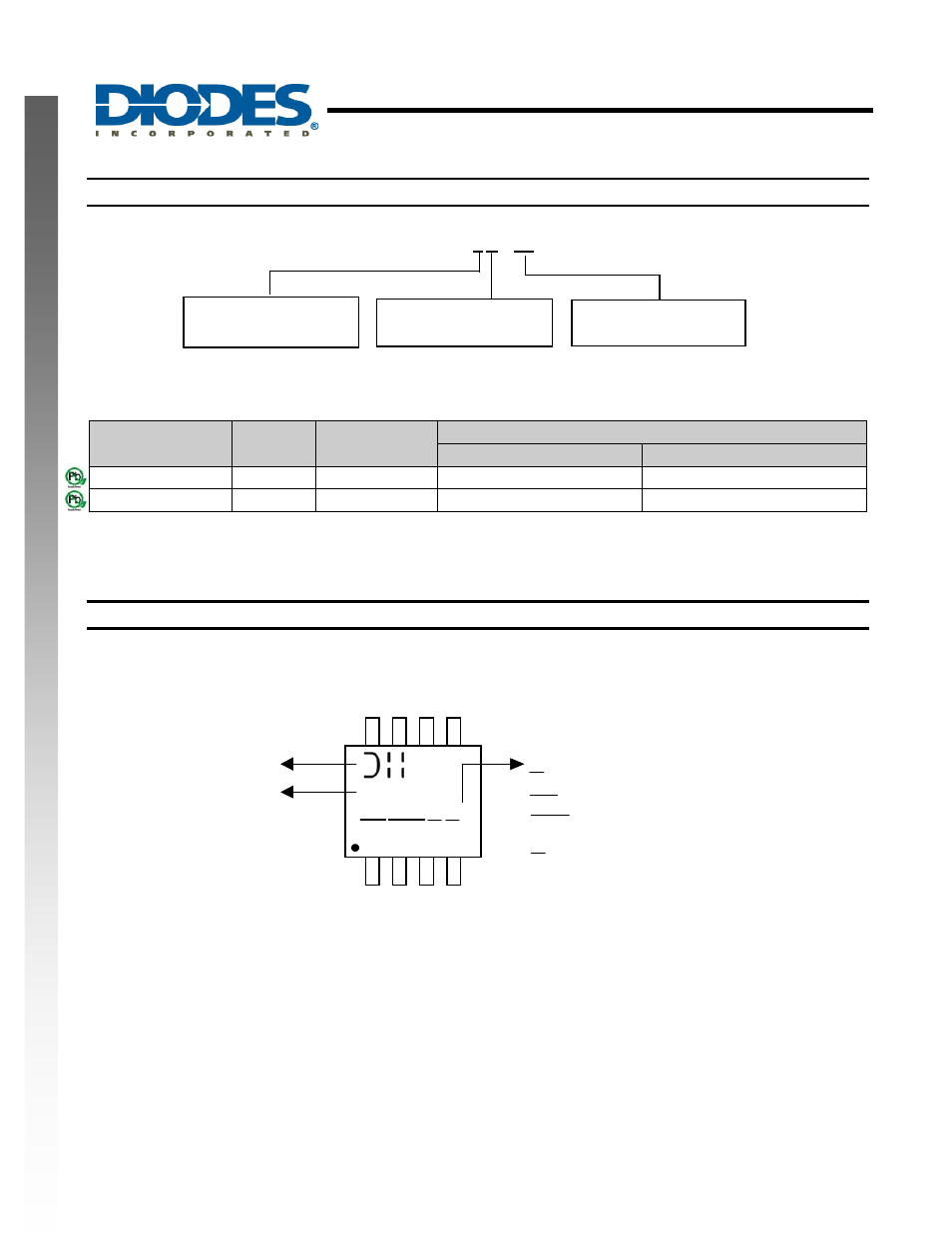 Apx4558, Top view) apx4558x yywwx x logo part number | Diodes APX4558 User Manual | Page 8 / 10