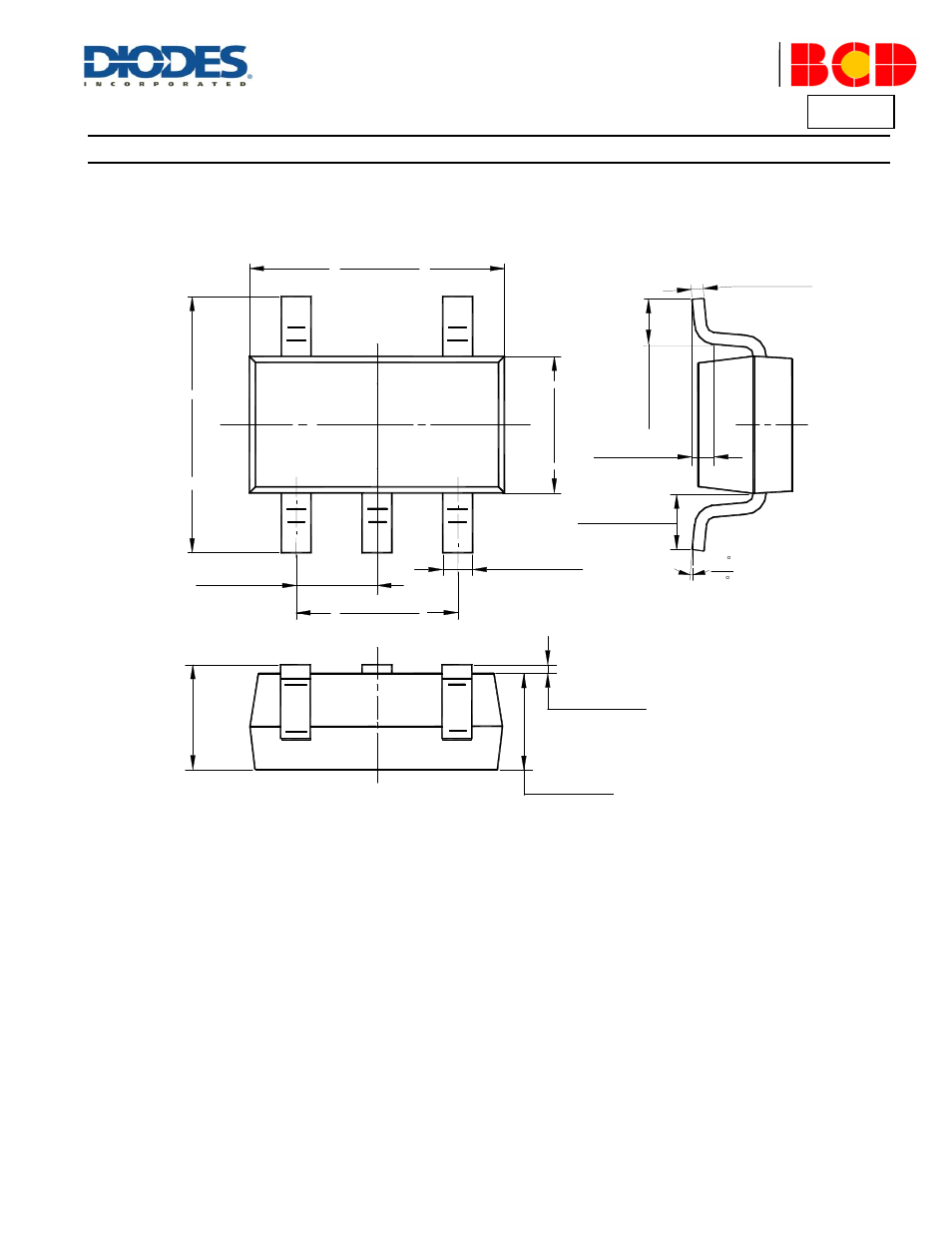 As321, Package outline dimensions | Diodes AS321 User Manual | Page 8 / 10