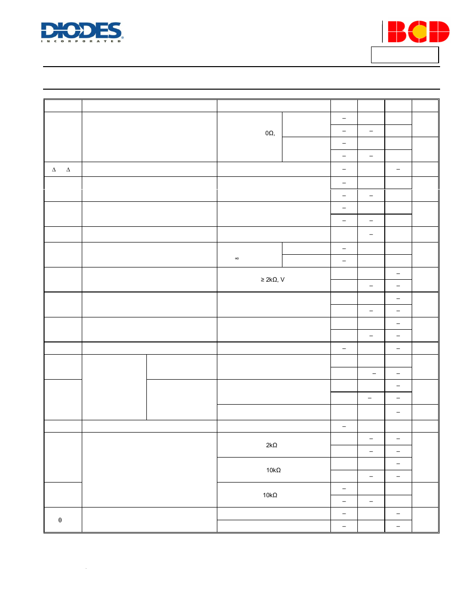 Electrical characteristics, A product line of diodes incorporated | Diodes AS324_A User Manual | Page 5 / 14