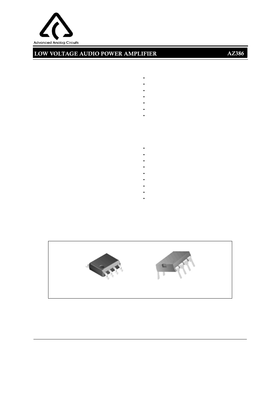 Diodes AZ386 User Manual | 11 pages