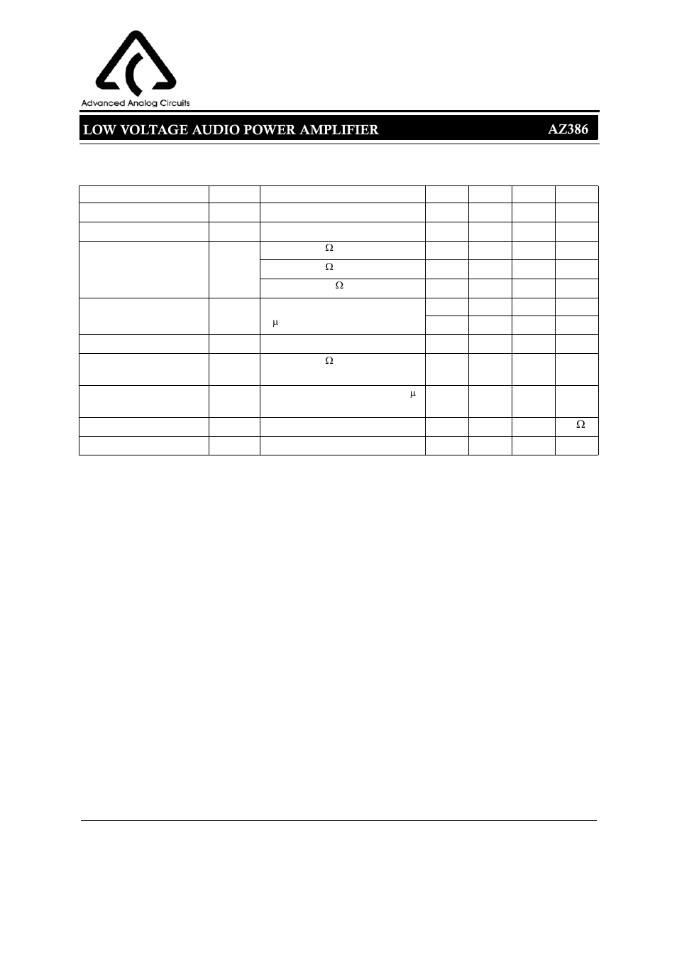 Diodes AZ386 User Manual | Page 5 / 11