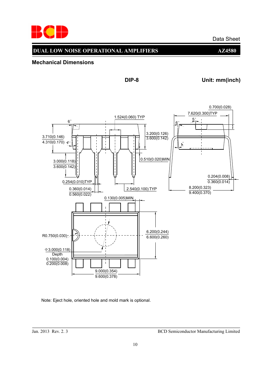 Diodes AZ4580 User Manual | Page 10 / 13