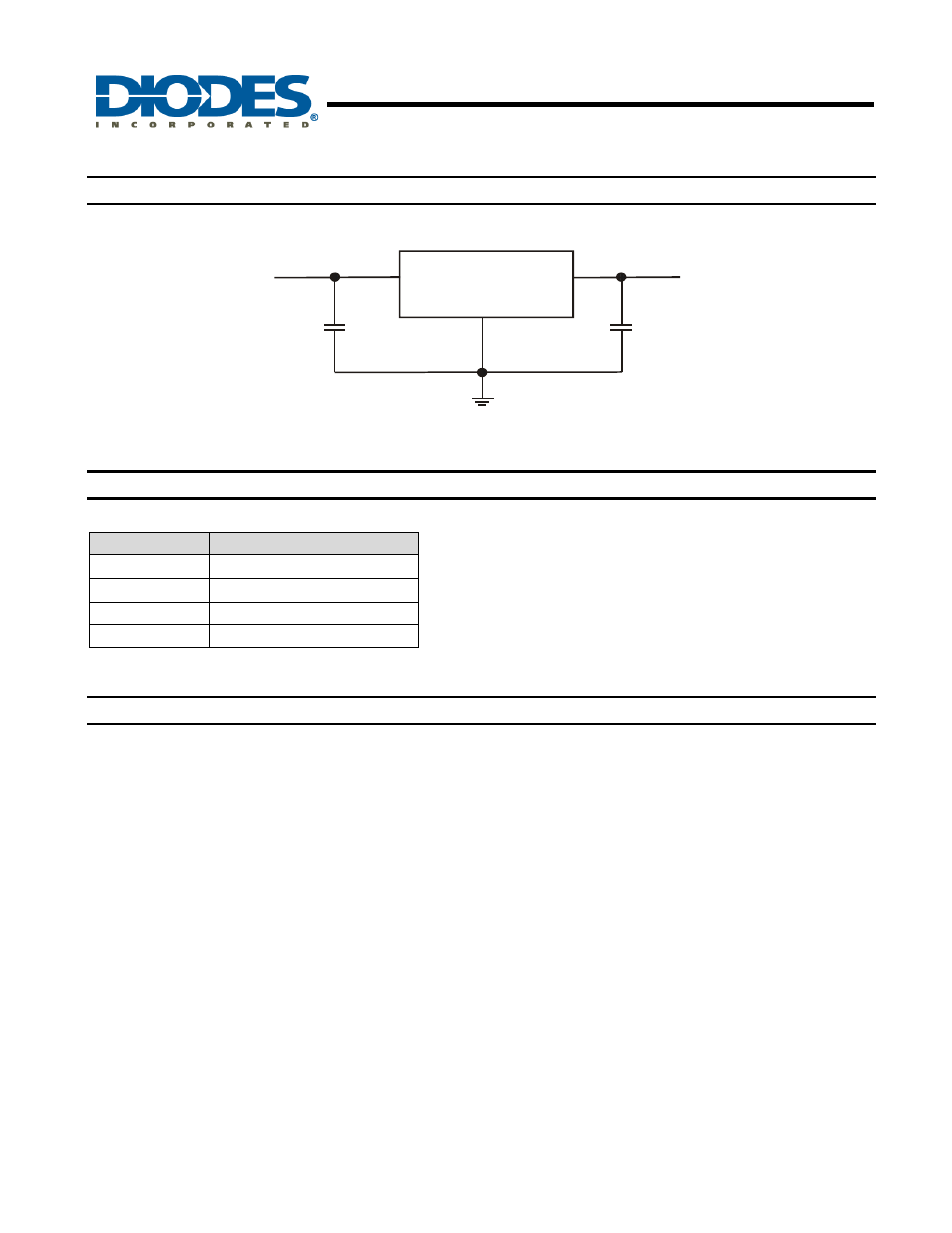 Ap78lxx series 3-terminal positive regulators, Typical application circuit, Pin descriptions | Functional block diagram | Diodes AP78L05/08/12 User Manual | Page 2 / 16