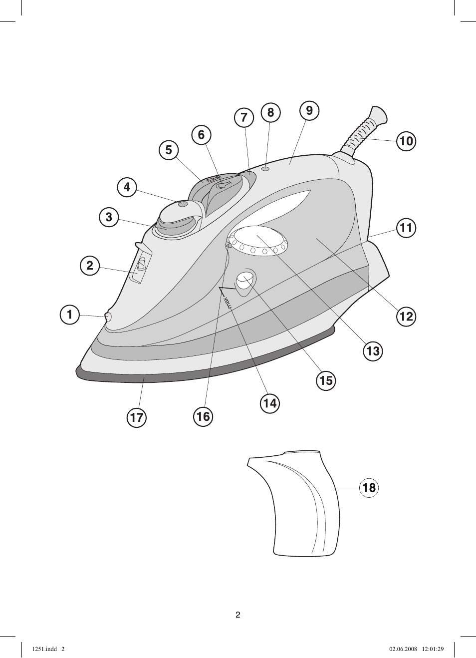Vitek VT-1251 User Manual | Page 2 / 48
