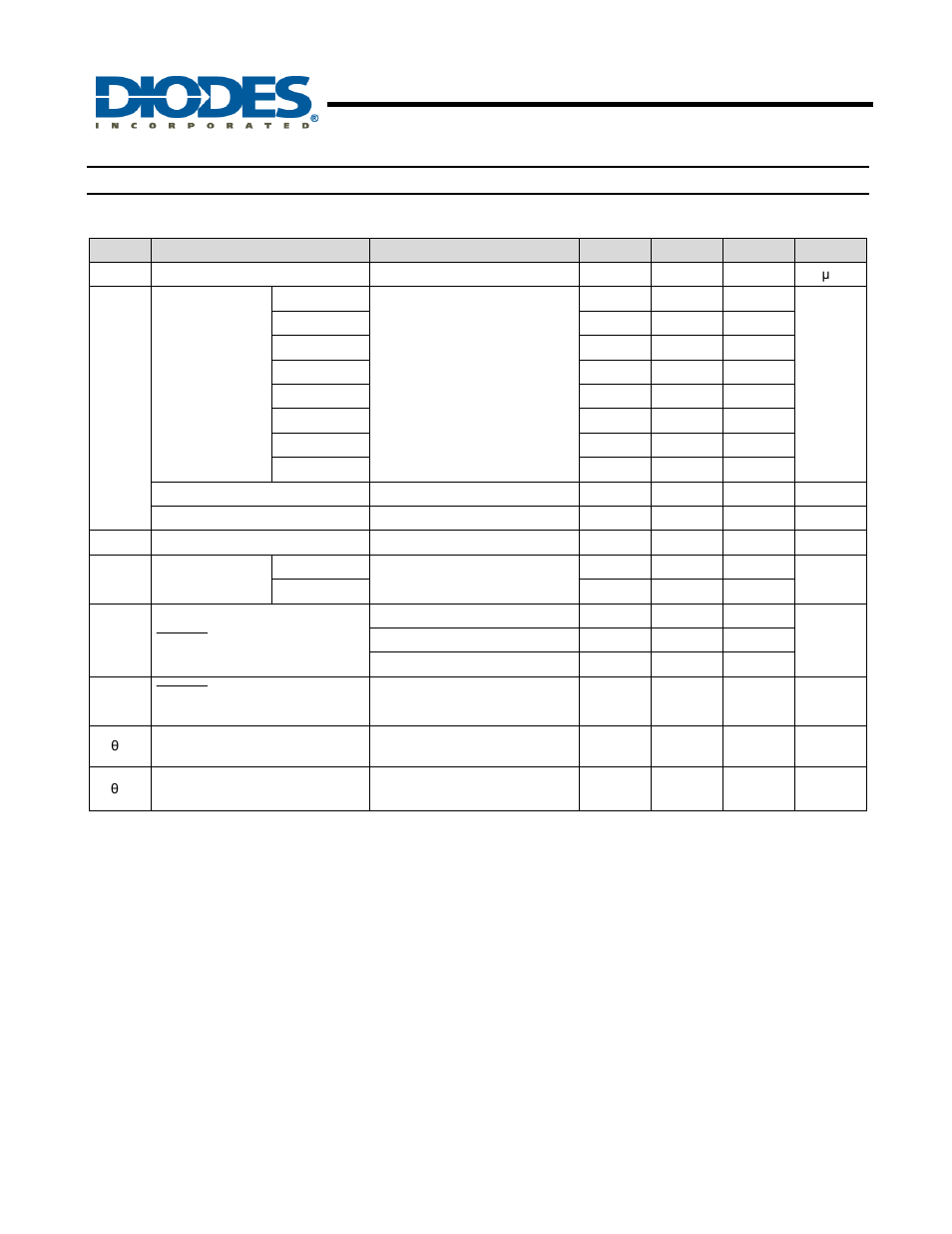 Apx803/d, Pin microprocessor reset circuit, Electrical characteristics | Diodes APX803/D User Manual | Page 4 / 11