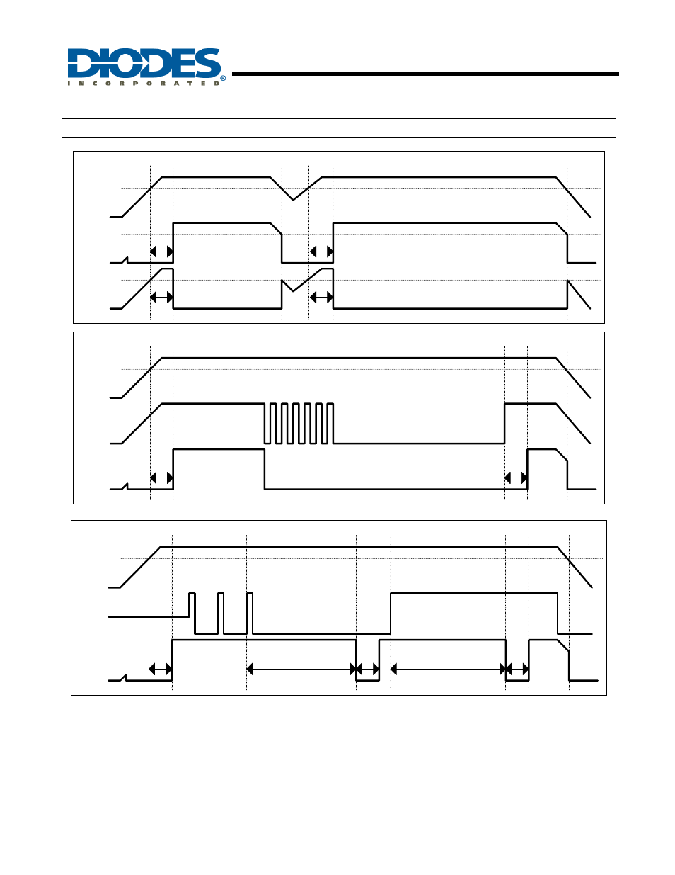 Processor supervisory circuits, Timing diagram | Diodes APX823/APX824/APX825A User Manual | Page 7 / 12