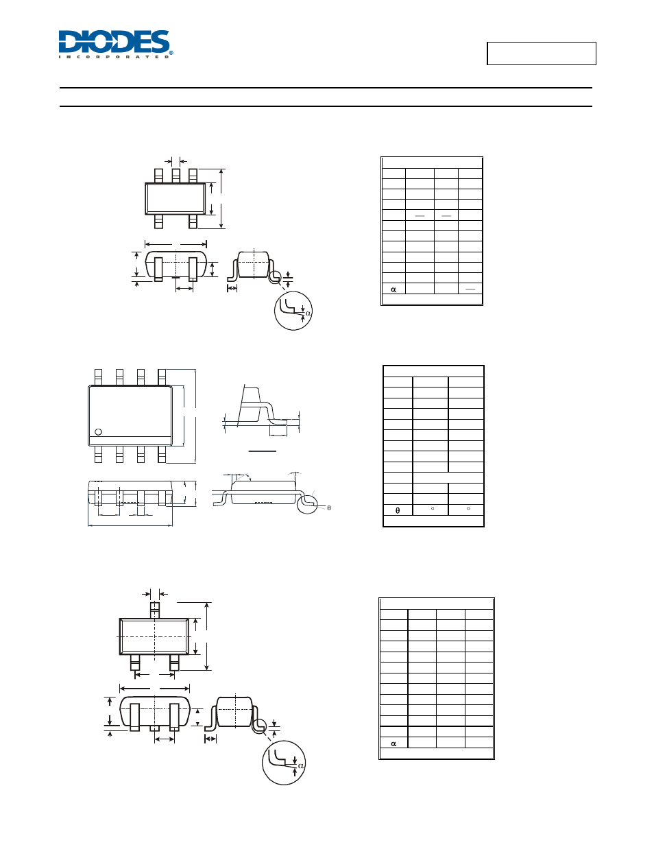 Package outline dimensions | Diodes AP431_A User Manual | Page 13 / 17