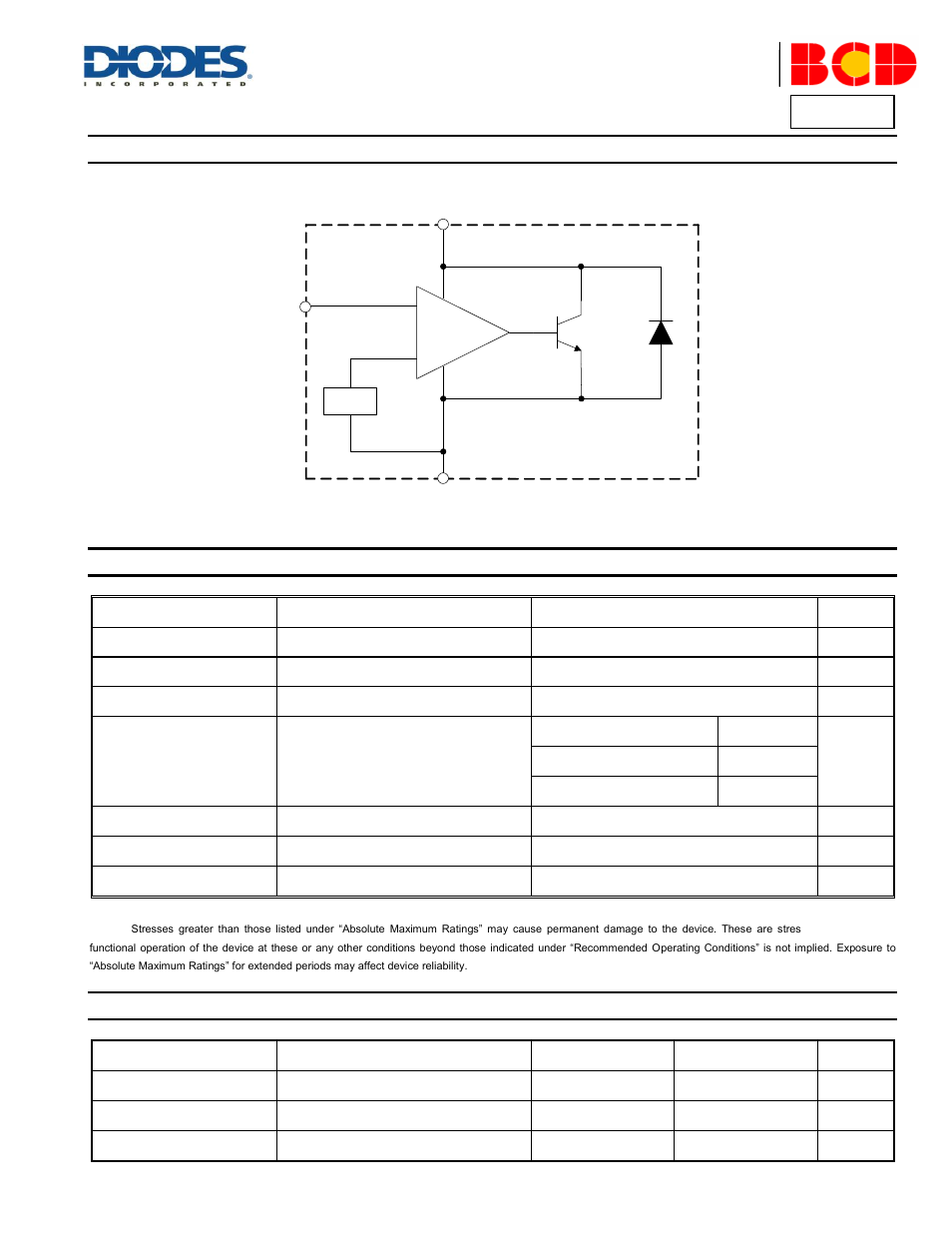 As431i, Functional block diagram, Absolute maximum ratings | Recommended operating conditions, Ref v, Cathode anode | Diodes AS431I User Manual | Page 4 / 16