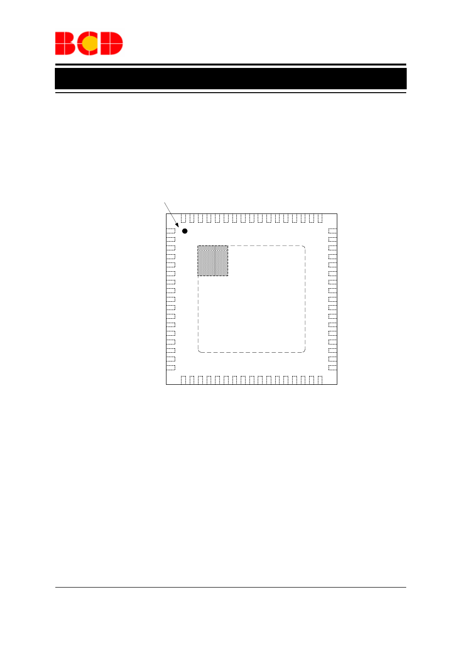 Data sheet, Pin configuration (continued), Pin 1 mark | Fn package (qfn-8×8-68) | Diodes AP389X User Manual | Page 3 / 19