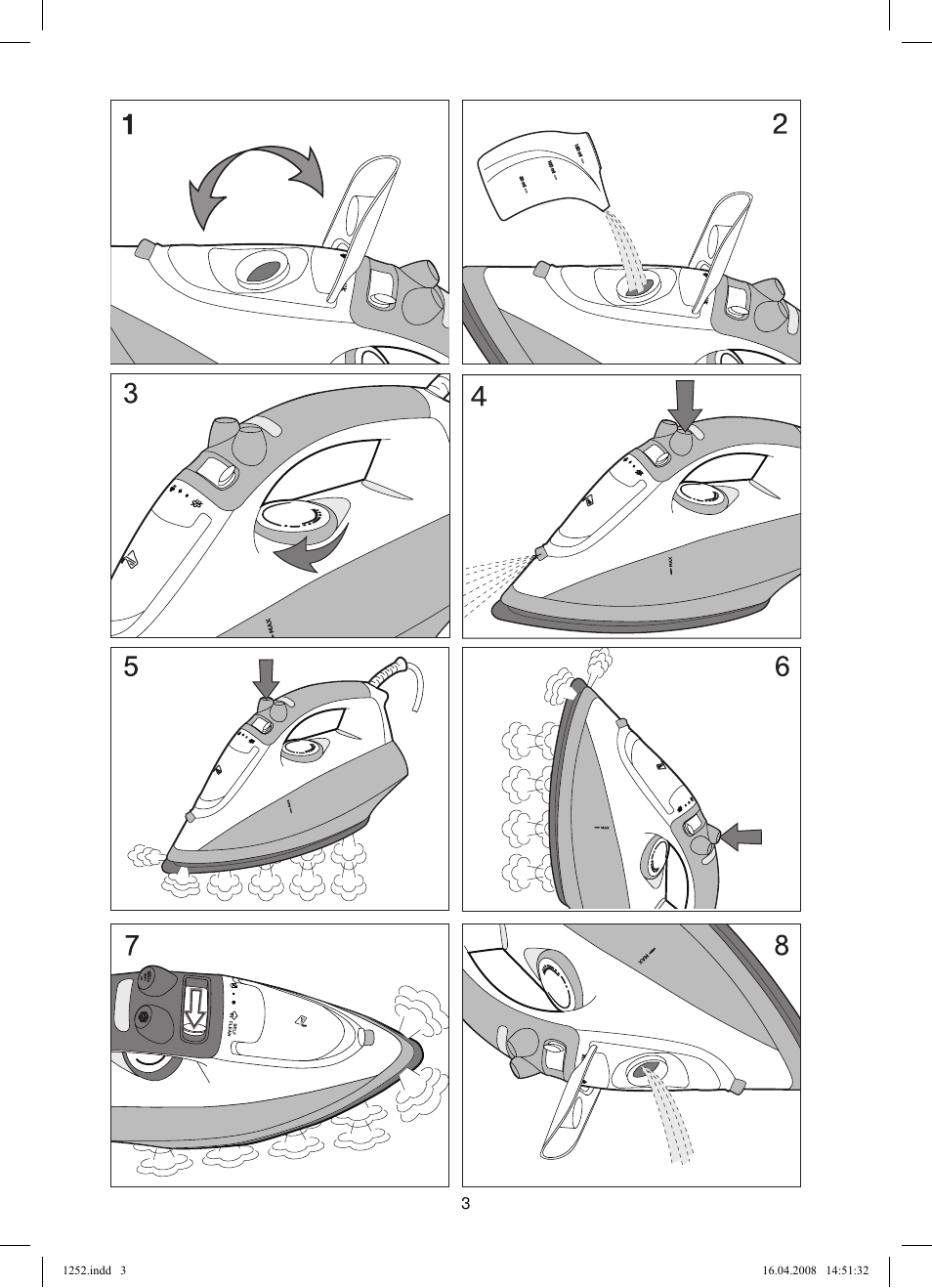Vitek VT-1252 User Manual | Page 3 / 52