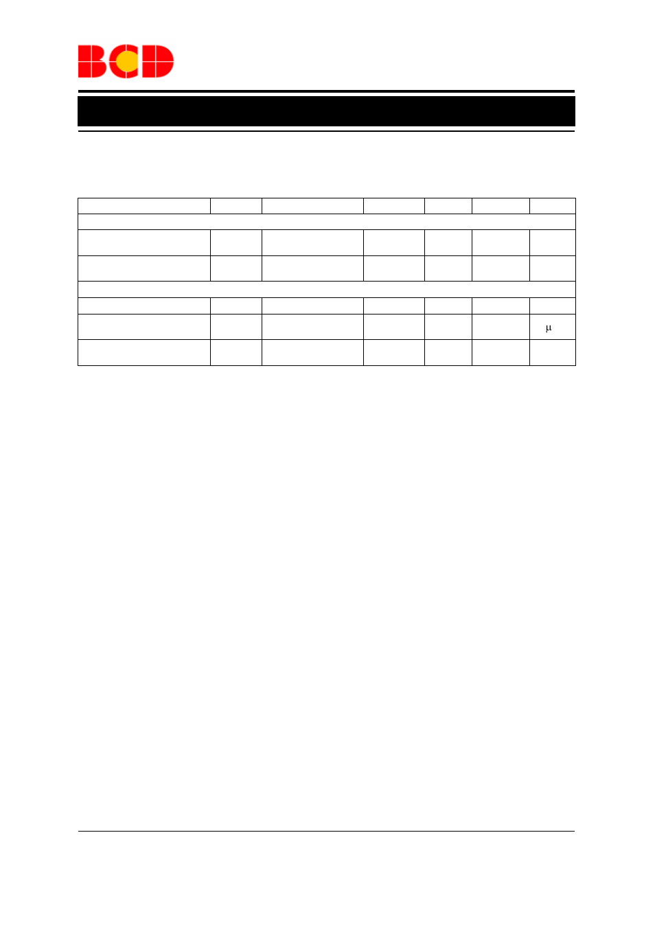 Data sheet, Electrical characteristics (continued) | Diodes CS5519 User Manual | Page 10 / 17