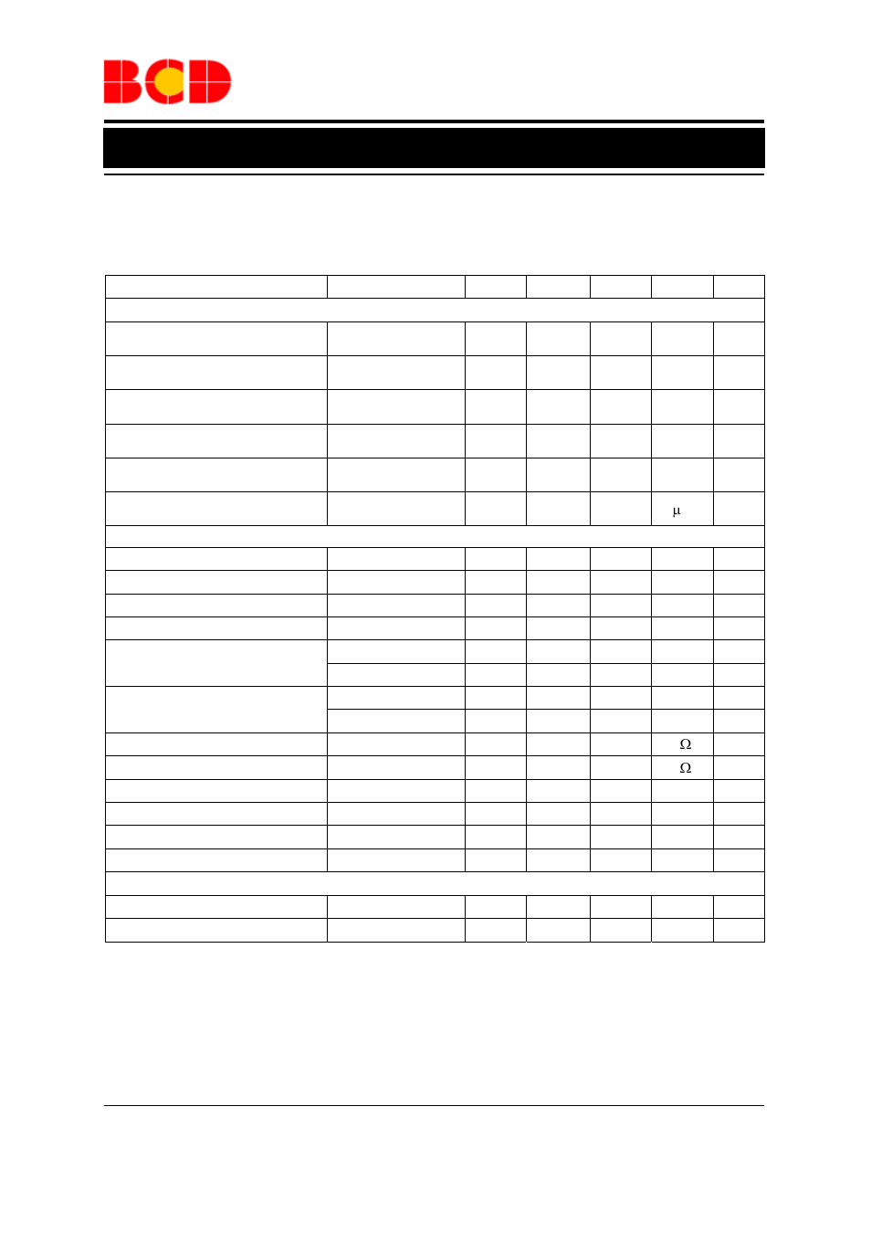 Data sheet, Electrical characteristics (continued) | Diodes CS5519 User Manual | Page 11 / 17