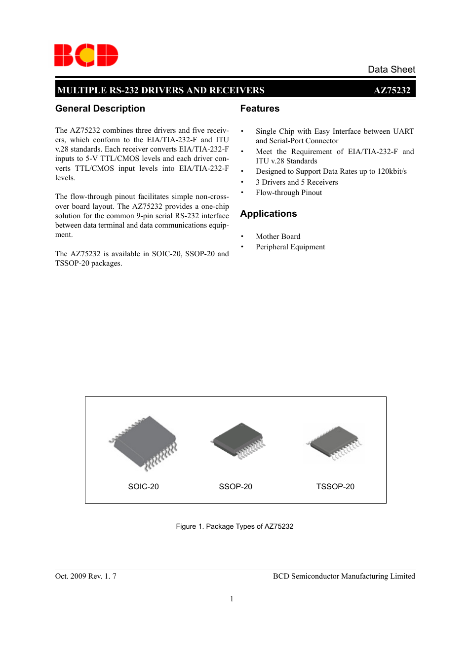 Diodes AZ75232 User Manual | 13 pages