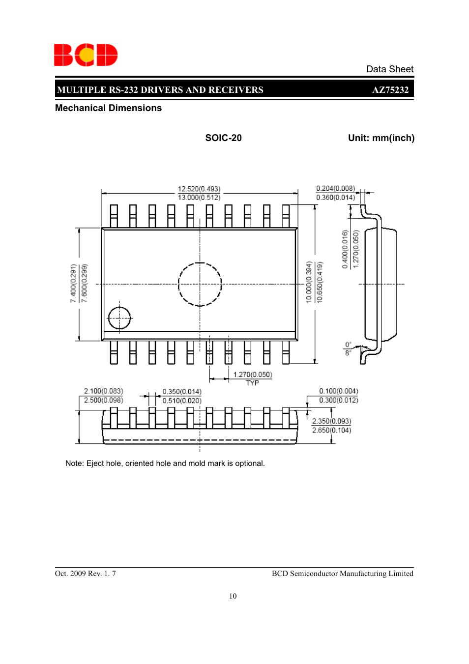 Diodes AZ75232 User Manual | Page 10 / 13