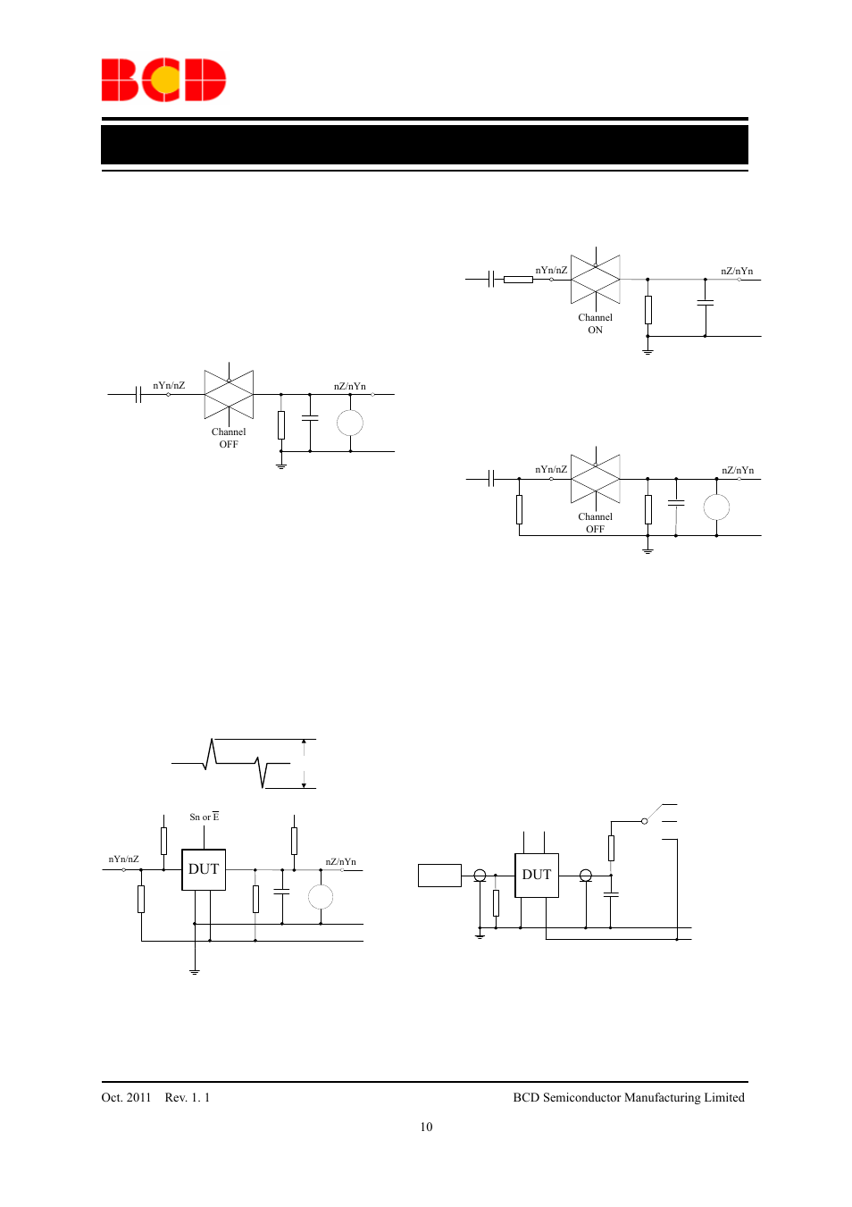 Preliminary datasheet, Typical test circuit (continued) | Diodes AZ4052 User Manual | Page 10 / 18