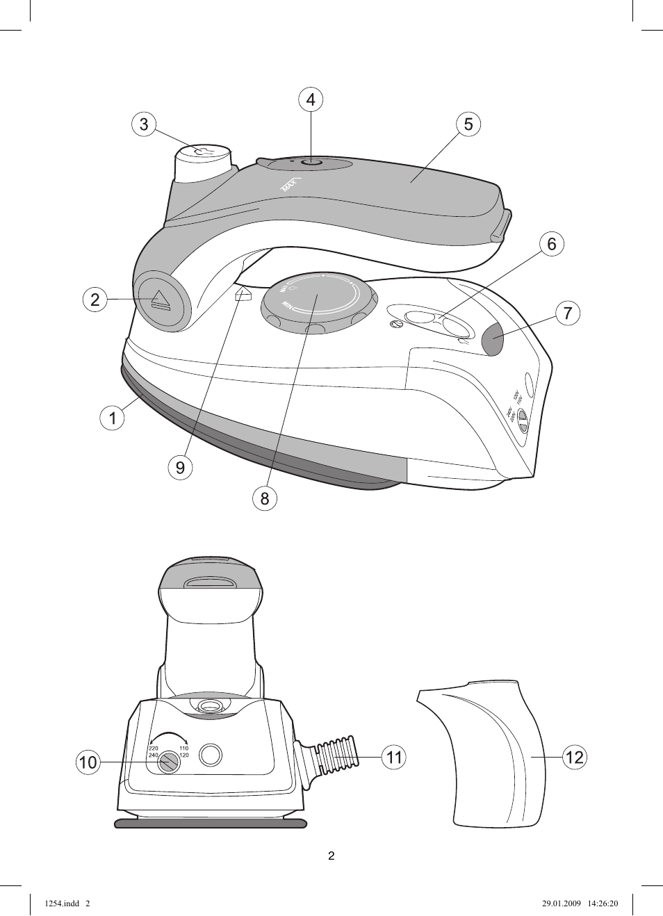 Vitek VT-1254 User Manual | Page 2 / 48
